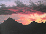 Sunset in the Tetons